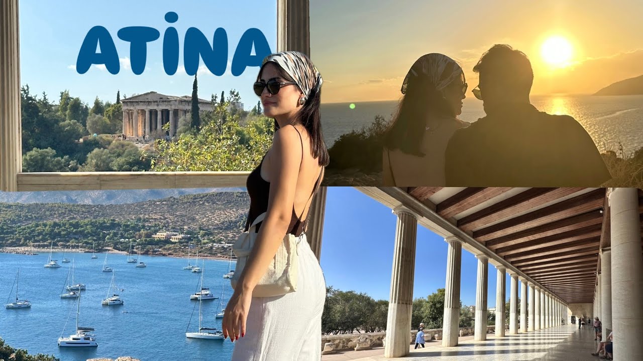 ATİNA VLOG | Gezmedik yer bırakmadık!  | Ev kiraladık, antik kentler, Yunan lezzetleri, fiyatlar