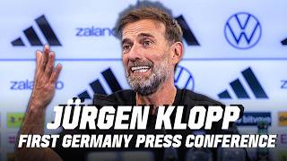 ‘LIKE A MOVIE’ 🎞️ Jürgen Klopp’s opening speech as Germany head coach | ESPN FC