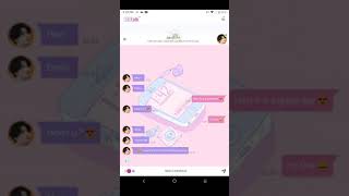 my first day of playing bts chat 💓💓💓💓💓💓💓💓 screenshot 4