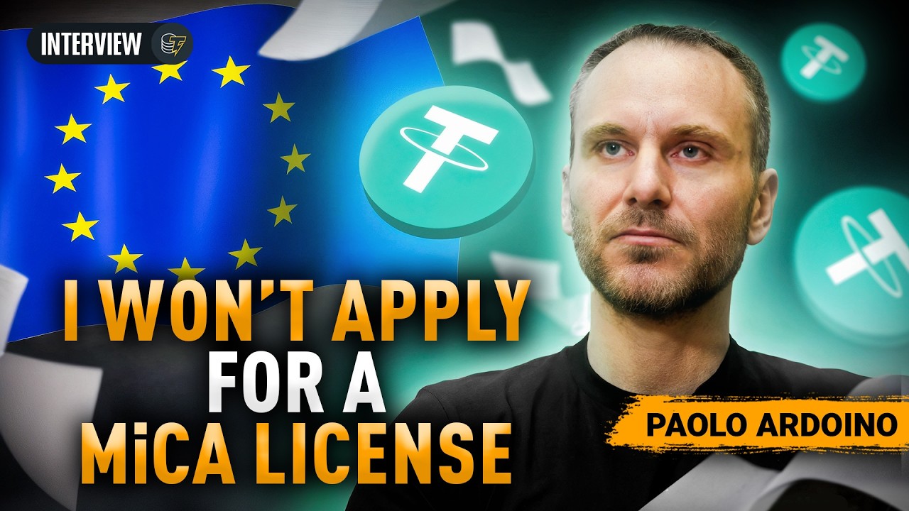 Почему Tether сказал «нет» MiCA | Эксклюзивное интервью с Паоло Ардоино