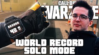 WORLD RECORD in SOLO Mode | 43 kills | СoD: Warzone | Call Of Duty Warzone