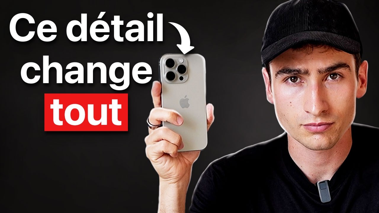 J’ai acheté l’iPhone 16 Pro pour une seule fonction