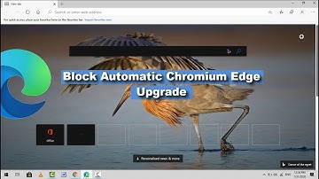 How to Block Automatic Chromium Edge Upgrade on Windows 10
