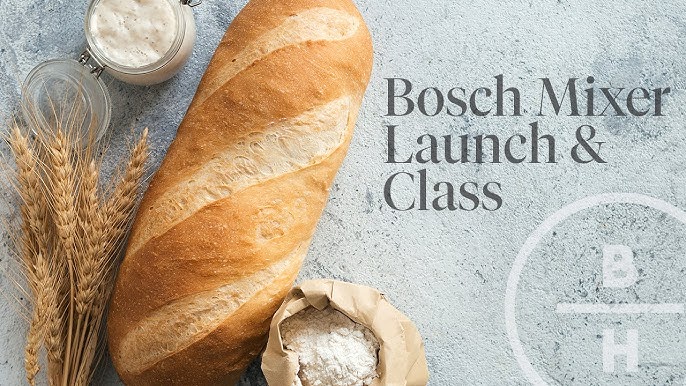 How To Make Bread With The Bosch Mixer - Through My Front Porch