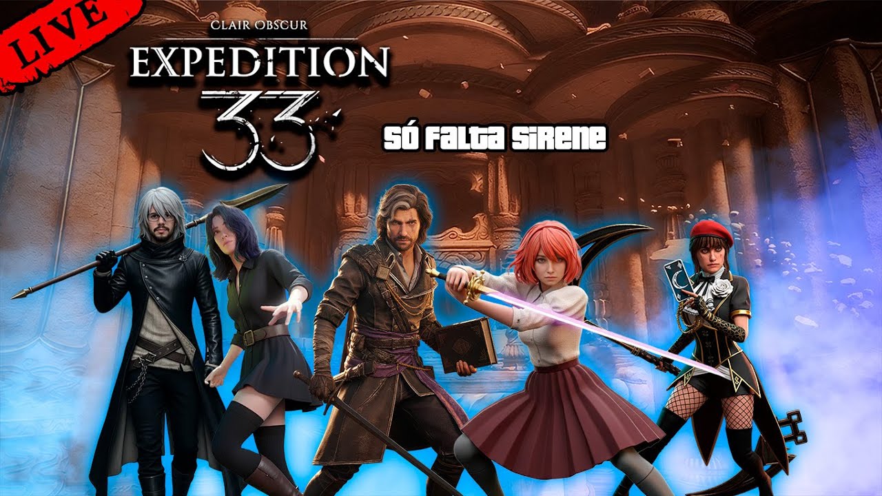 🔴Clair Obscur Expedition 33 - Só falta Sirene (History Stream)[LIVE] 