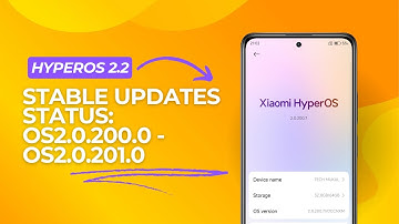 HyperOS 2.2 Stable Updates Status for your Xiaomi Devices 📱