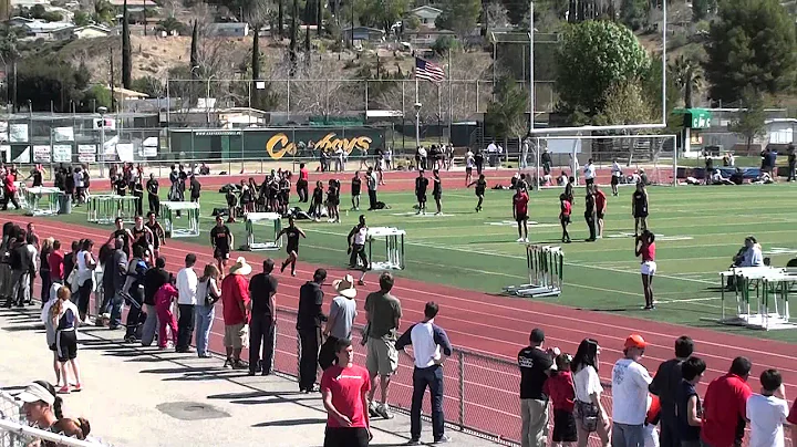 Glendale High School Boys Frosoph 100m Heat 2: San...