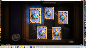 How to tell the rarity of a card in Hearthstone before flipping it