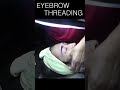 필리핀에서 받는 눈썹관리 여자 눈썹됨 Eye Brow threading