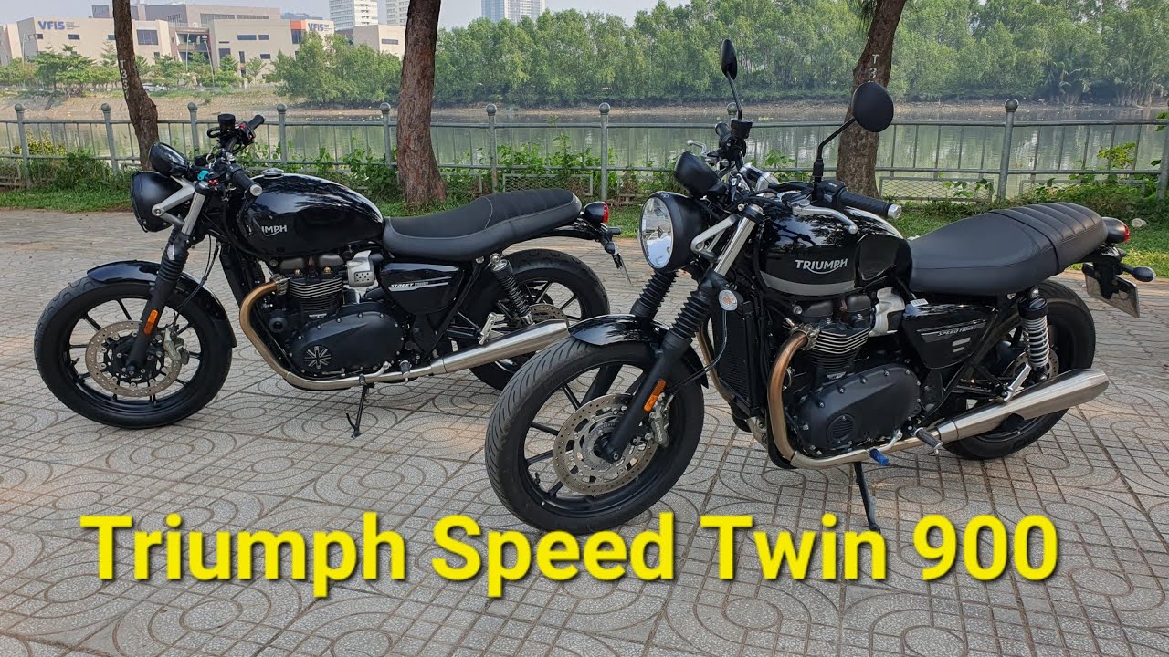 So sánh Triumph Street Twin 900 và Speed Twin 900 model 2023 xem khác nhau thế nào