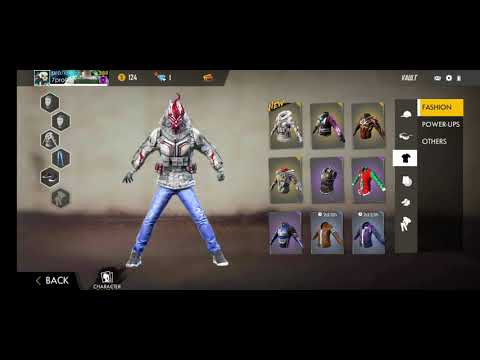 My skins of Free Fire - YouTube