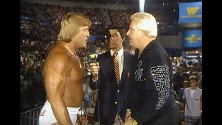 Paul Orndorff fires Bobby Heenan; introduces Oliver Humperdink - 8/22/1987 - WWF