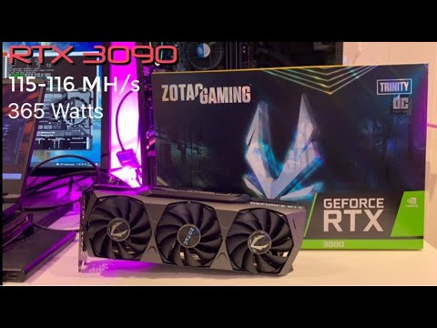 RTX 3090 Mining Review | Ethereum Hashrate, Overclocking, Power Efficiency | Antminer Giveaway!!