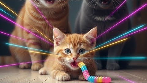 🐱 Oh My God! 🐛 Super Kitten Gets in BIG Trouble After Eating a Magical Bug | Epic Cat Animation 