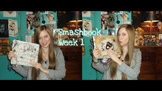 D.I.Y. Smashbook/Junk Journal ~ Week 1 ♥ 2018