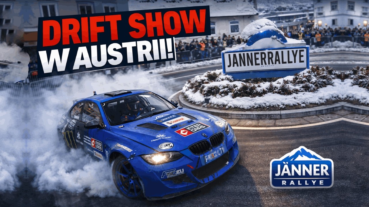 Jaenner Rallye drift with feet! City Stage
