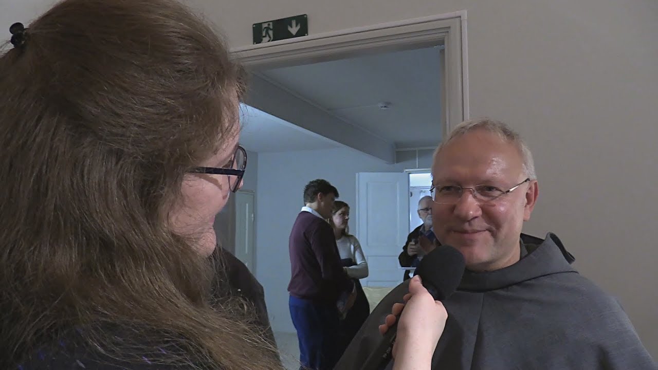 Invigningen av katolska kyrkan i Motala. Reportage