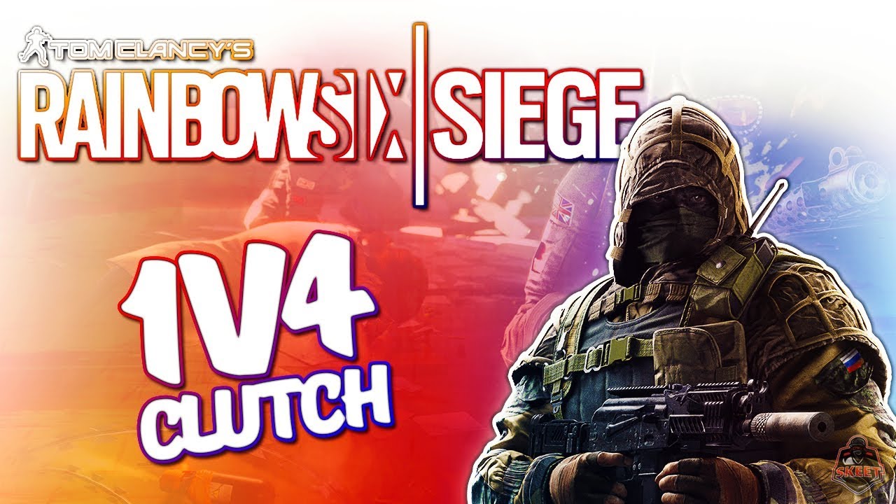 1v4 CLUTCH & ACE! - Rainbow Six Siege - YouTube