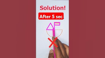 One line draws the entire shape, and the lines cannot overlap! #drawing #shorts #onelinedrawing