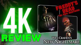 Freddy’s Dead & Wes Craven’s New Nightmare 4K Review | The Final Elm Street Films in UHD 🔪📀
