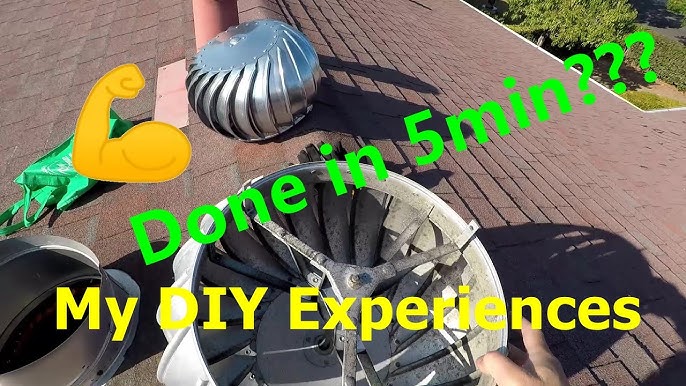 How to Repair Loud Attic Turbine Vents in Minutes — AZ DIY Guy