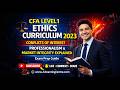 CFA Level 1 Ethics 2023 | Conflicts of Interest, Professionalism & Market Integrity Explained
