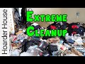 9 DUMPSTERS from a Hoarder House - 8 Day Extreme Clean of Entire House! (Speed Clean Time-Lapse)