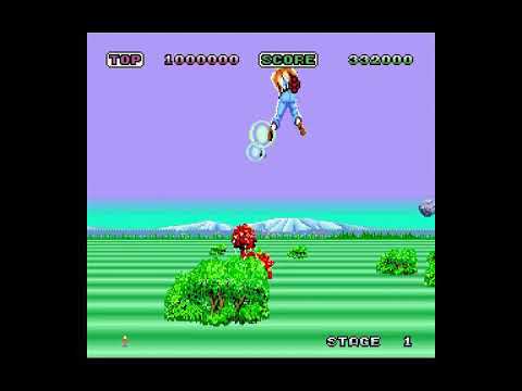 SHARP X68000用 SPACE HRRIER X68000 Z HACKER'S EDITION 】 Space Harrier - YouTube