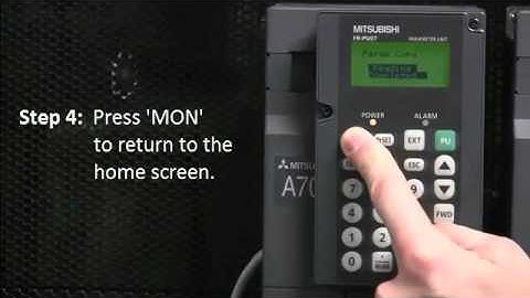 Quick Tips - FR-PU07 Parameter Upload/Download