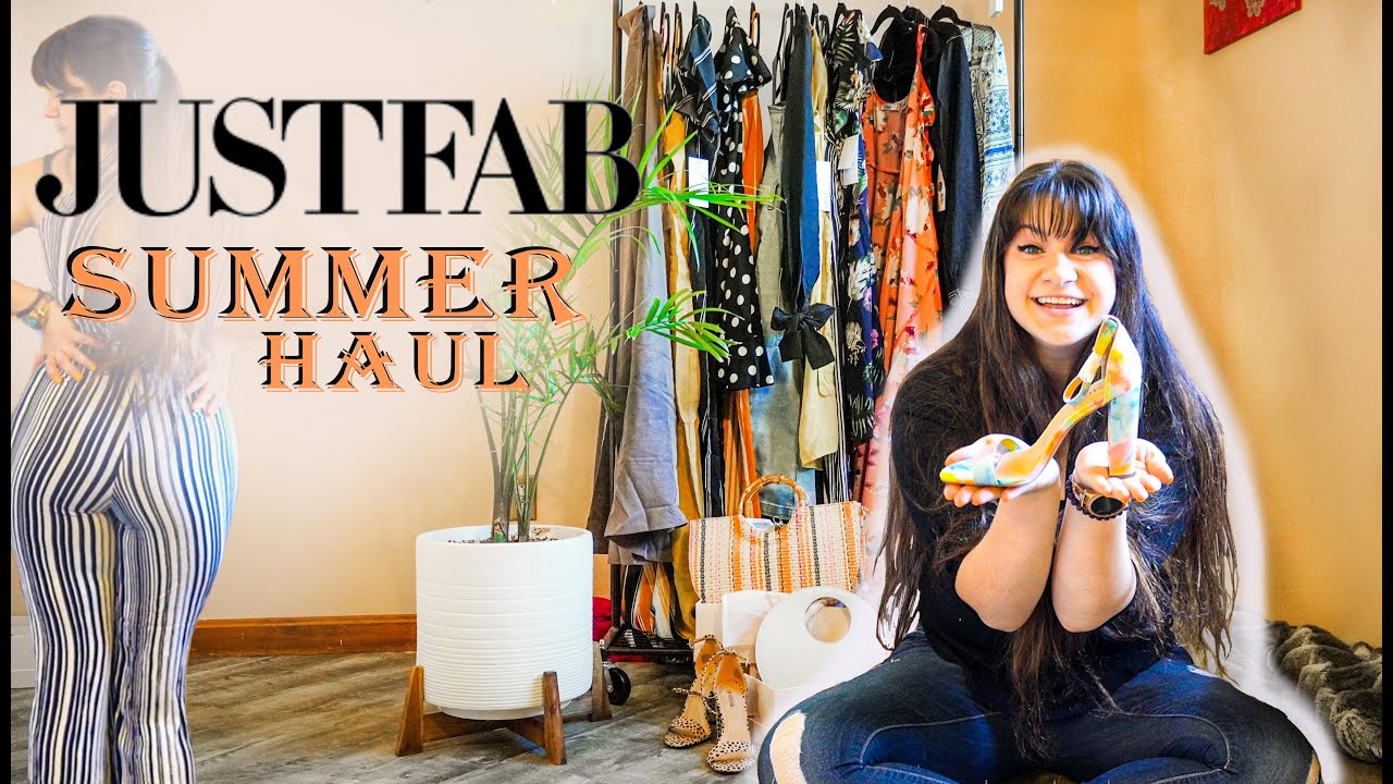 Huge Summer Clothes and Shoes Haul || JustFab 