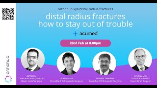 distal radius fractures: how to stay out of trouble – educational webinar for orthopaedic surgeons