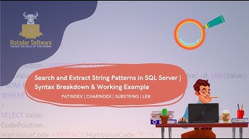 Extract String Patterns in SQL Server with PATINDEX | Syntax Breakdown & Real-World Example