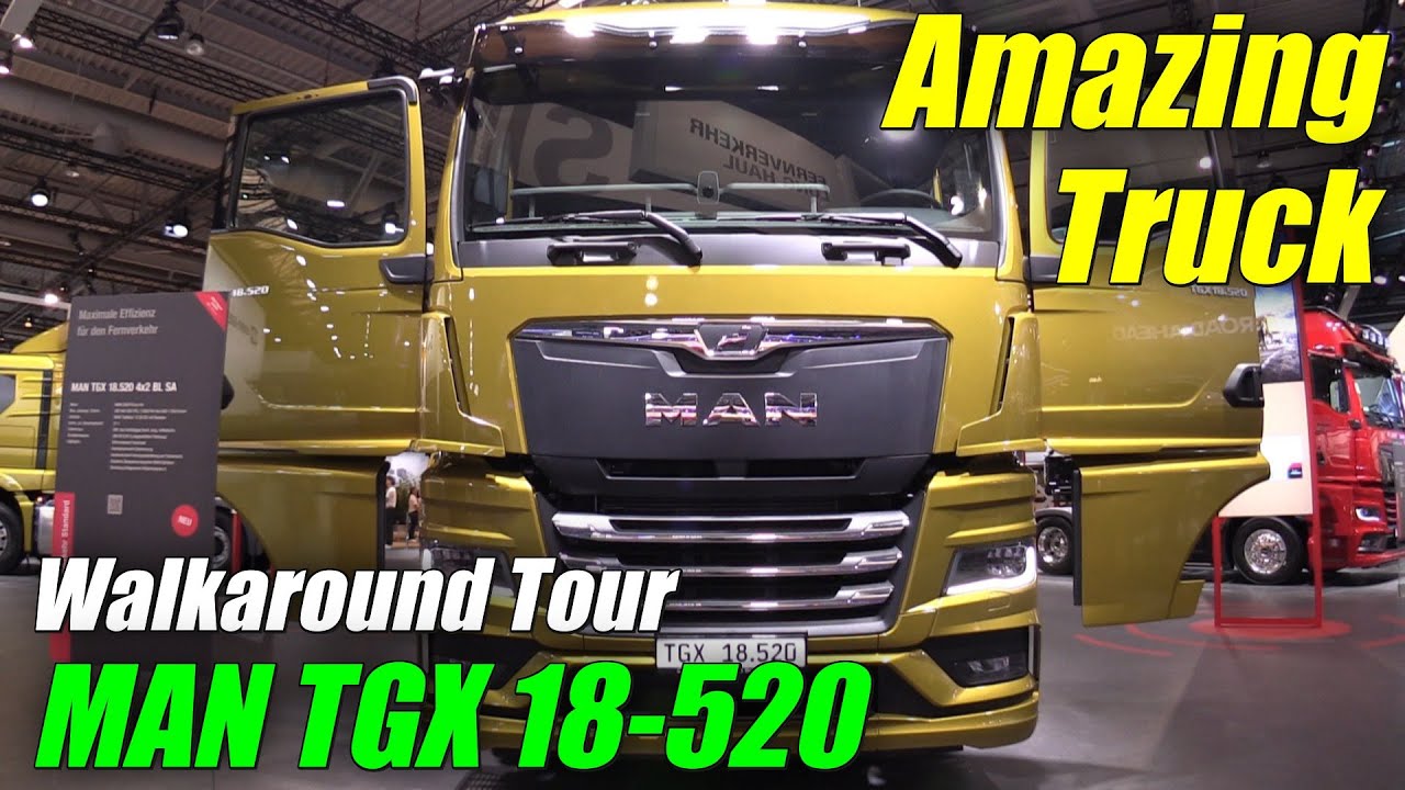 Amazing Truck !!! 2023 MAN TGX 18.520 YouTube Amazing Truck !!! 2023 MAN TGX 18.520 YouTube