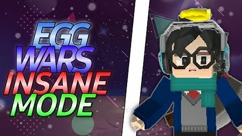 egg wars insane mode on 😠🥴 (Blockman Go Blocky Mods)