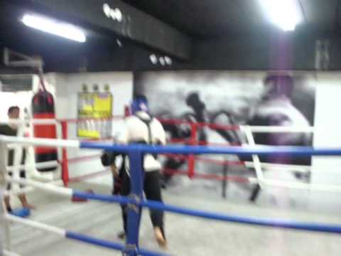 Iron boxing "ring of fire" Sanda sparring- (Daniel O'Rourke) Round 5/6