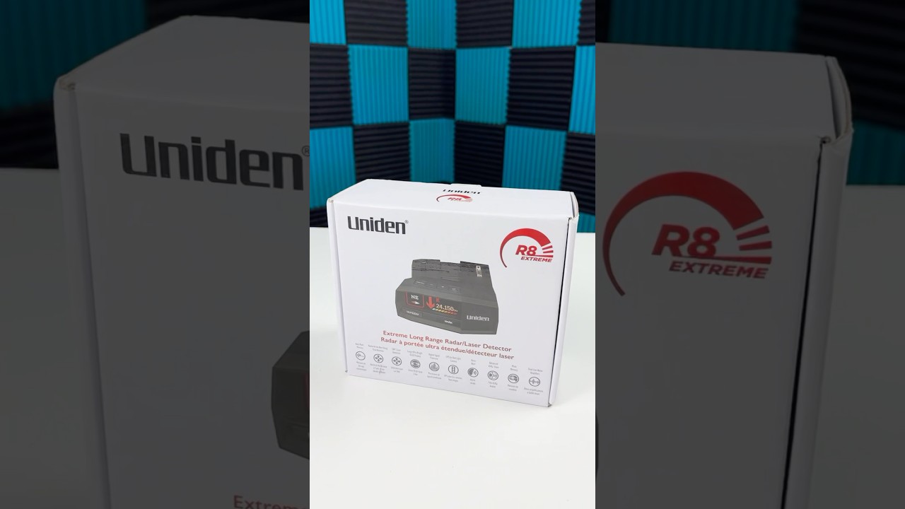 Whats In The Box Uniden R8 Car Roadtrip Radar Speed Fast Fyp Viral Camera Travel