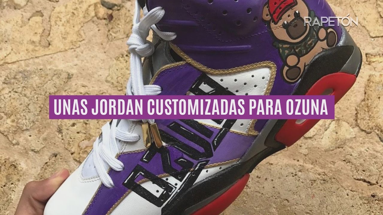 zapatos jordan de anuel