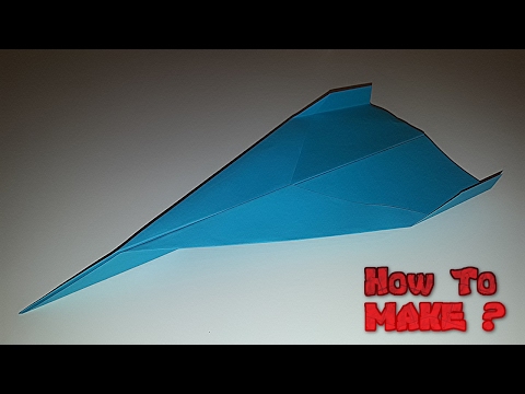 How to make an Easy Paper Plane ? (Jet)