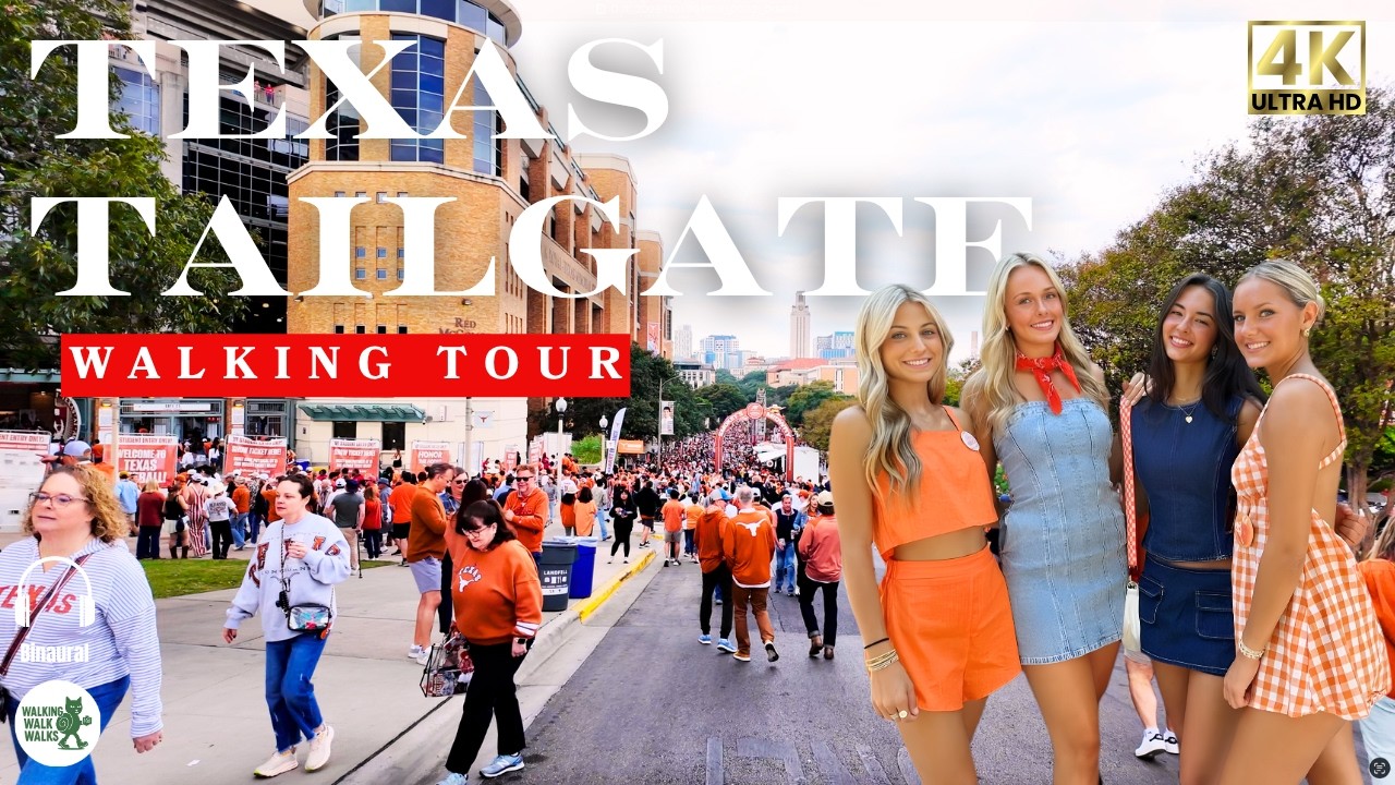 Here’s What a Texas Football Tailgate Really Looks Like! (Austin UT)