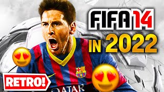 PLAYING FIFA 14 CAREER MODE in 2022 and it was emotional… (RETRO FIFA)