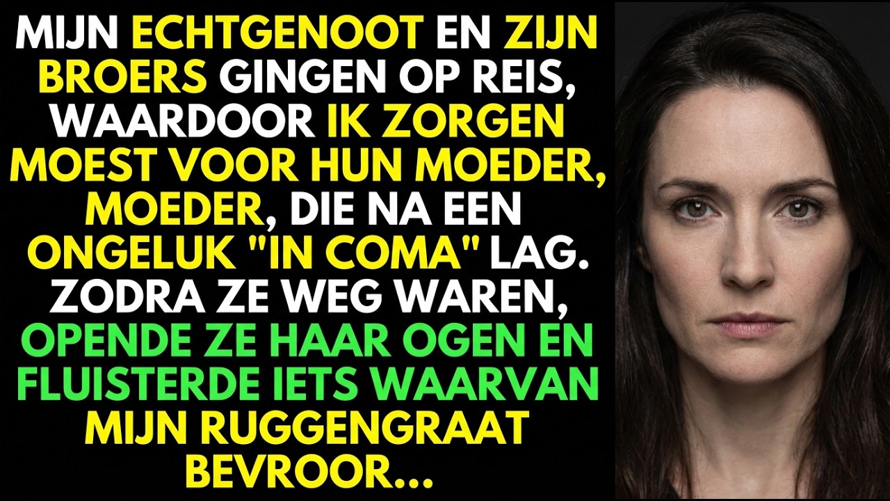 In een café met mijn zoon en schoondochter gaf een vreemde me een blauwe doos en verdween—die nacht.