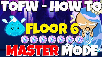 CROB FLOOR 6 MASTER TOWER OF FROZEN WAVES CookieRun Ovenbreak