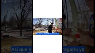 Nuestro Repartidor Fue Arrestado Asique Este Policía Nos Entregó La Comida