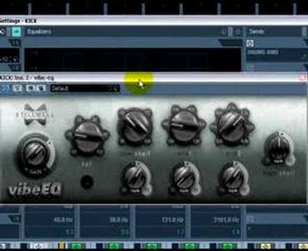 Processing the kick drum Shure Mic Beta 52A