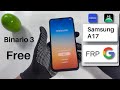 Eliminar Cuenta Google Samsung A17 | Binario 3