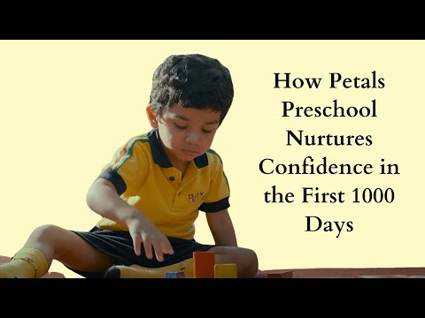 How Petals Preschool Nurtures Confidence in the First 1000 Days | Must-Watch! - video from Petals School