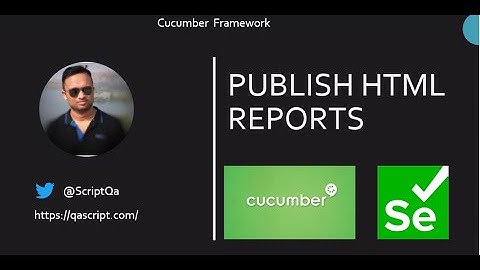 Selenium Cucumber Framework - How to Publish and Access HTML Reports in Cloud