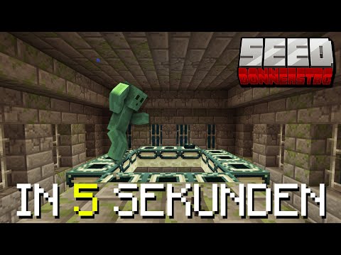 In 5 Sekunden beim Endportal! Minecraft: Bedrock Seed (PS4, XboxOne, Switch, PE, Win10)