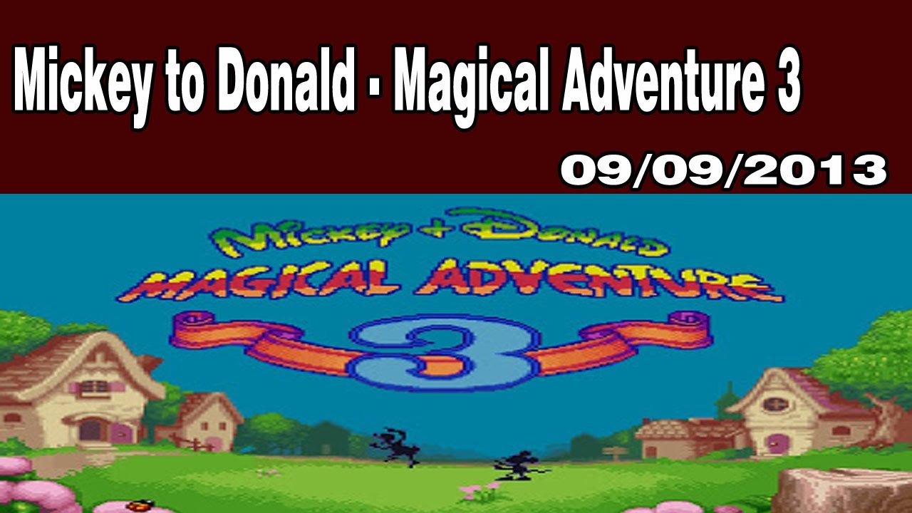 Live jogando Mickey to Donald Magical Adventure 3 Ao vivo YouTube Live jogando Mickey to Donald Magical Adventure 3 Ao vivo YouTube