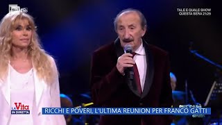 Ricchi e Poveri, l&#39;ultima reunion per Franco Gatti - La vita in diretta 21/10/2022